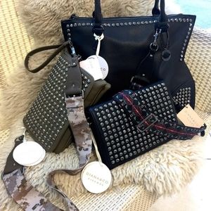 Nwt diana&co faux leather tote